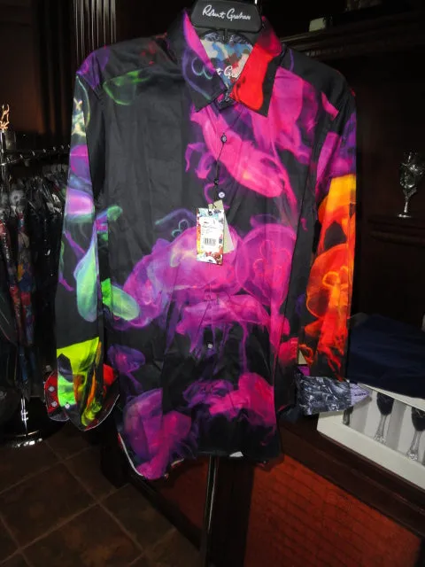 Robert Graham Jellies Long Sleeve Shirt Size Large