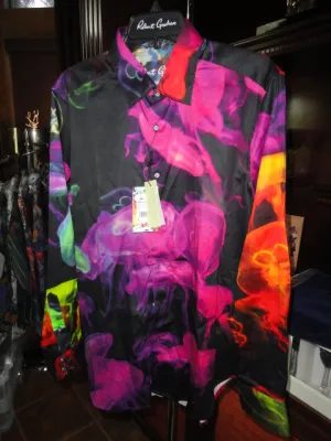 Robert Graham Jellies Long Sleeve Shirt Size Medium