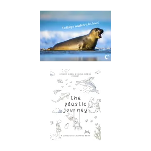 Seal-ed with Love Holiday Card   OG Recognition   Digital Coloring Book