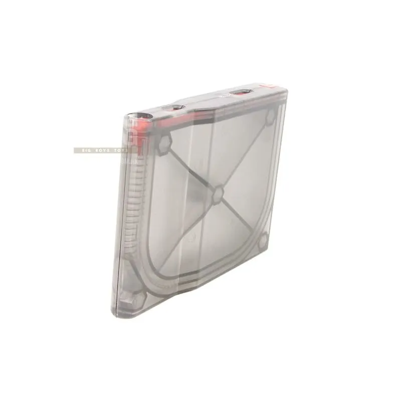 SILVERBACK SRS 25RDS POLYMER MAGAZINE - TRANSPARENT SMOKE