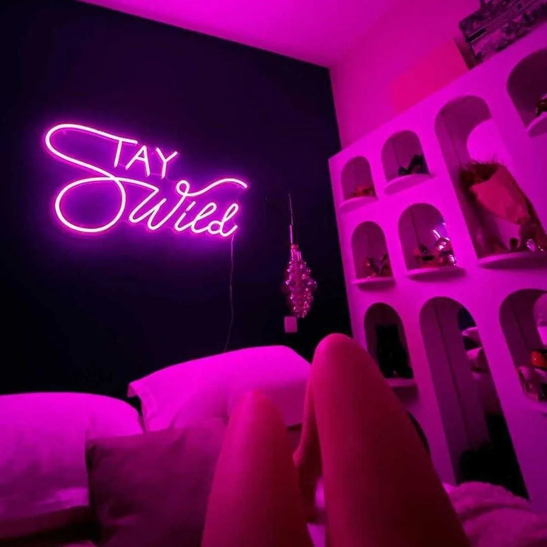 Stay Wild - LED neon sign