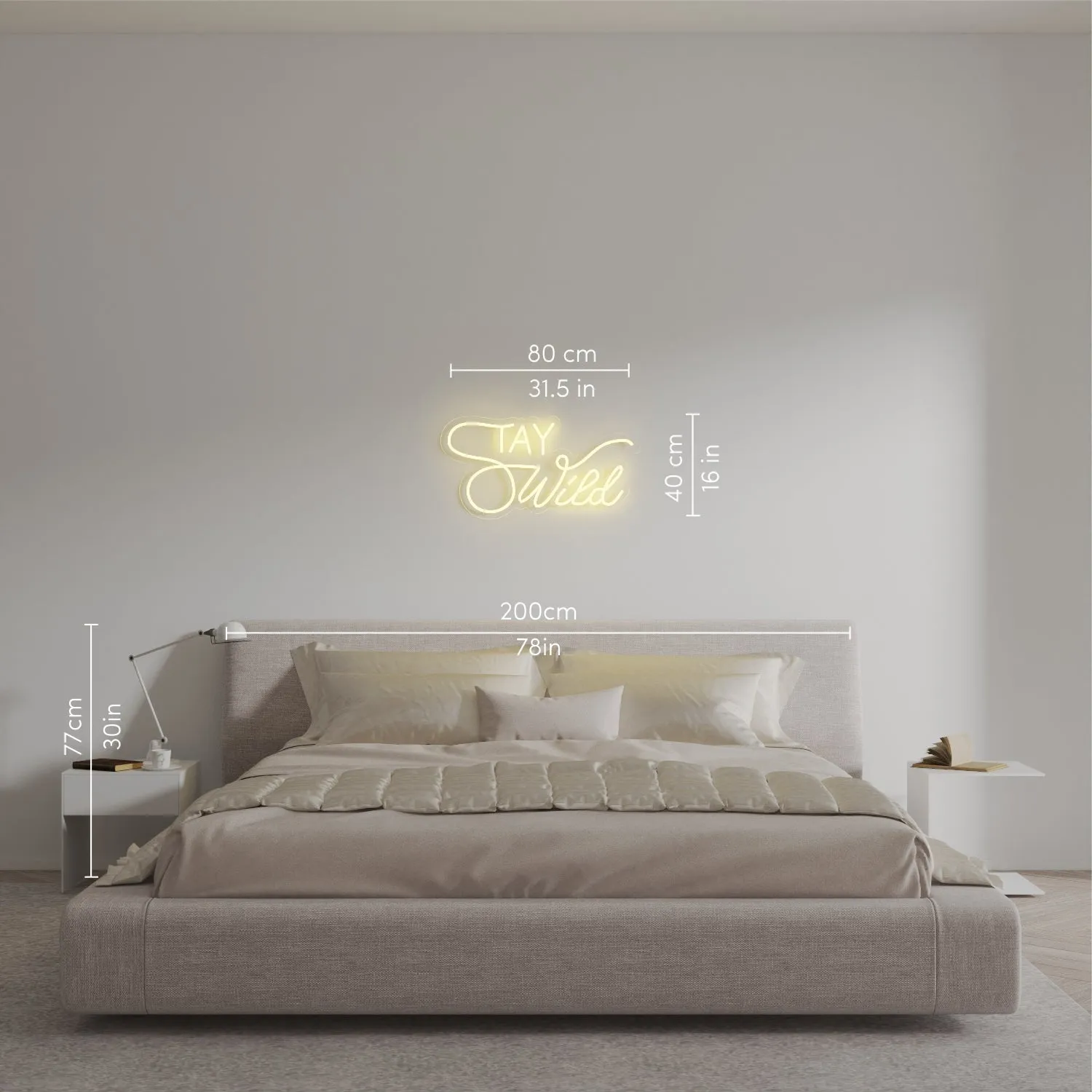 Stay Wild - LED neon sign