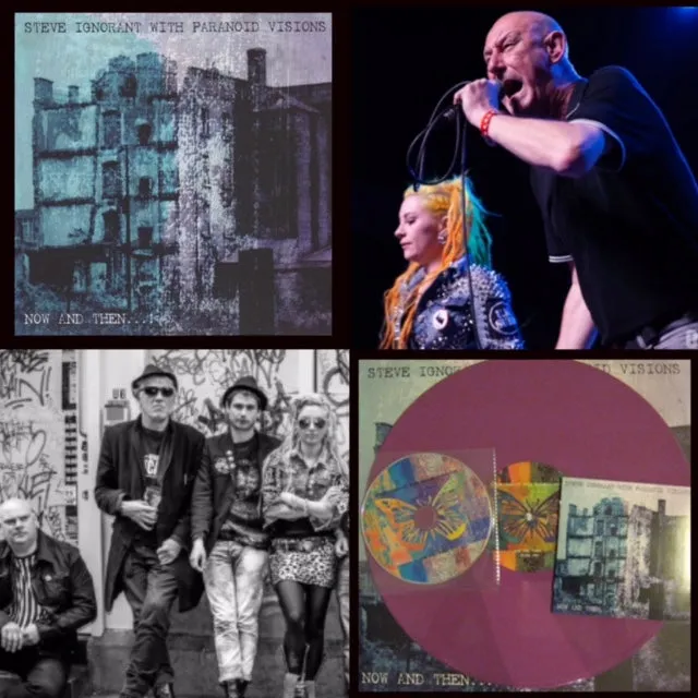 Steve Ignorant with Paranoid Visions - Now and Then... [IMPORT COLOR VINYL w/ CD - New LP