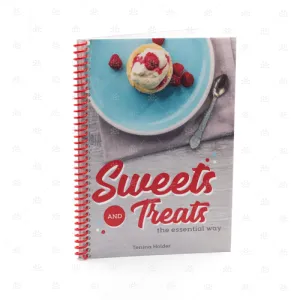 Sweets & Treats the essential way : Recipe Book with Tenina Holder