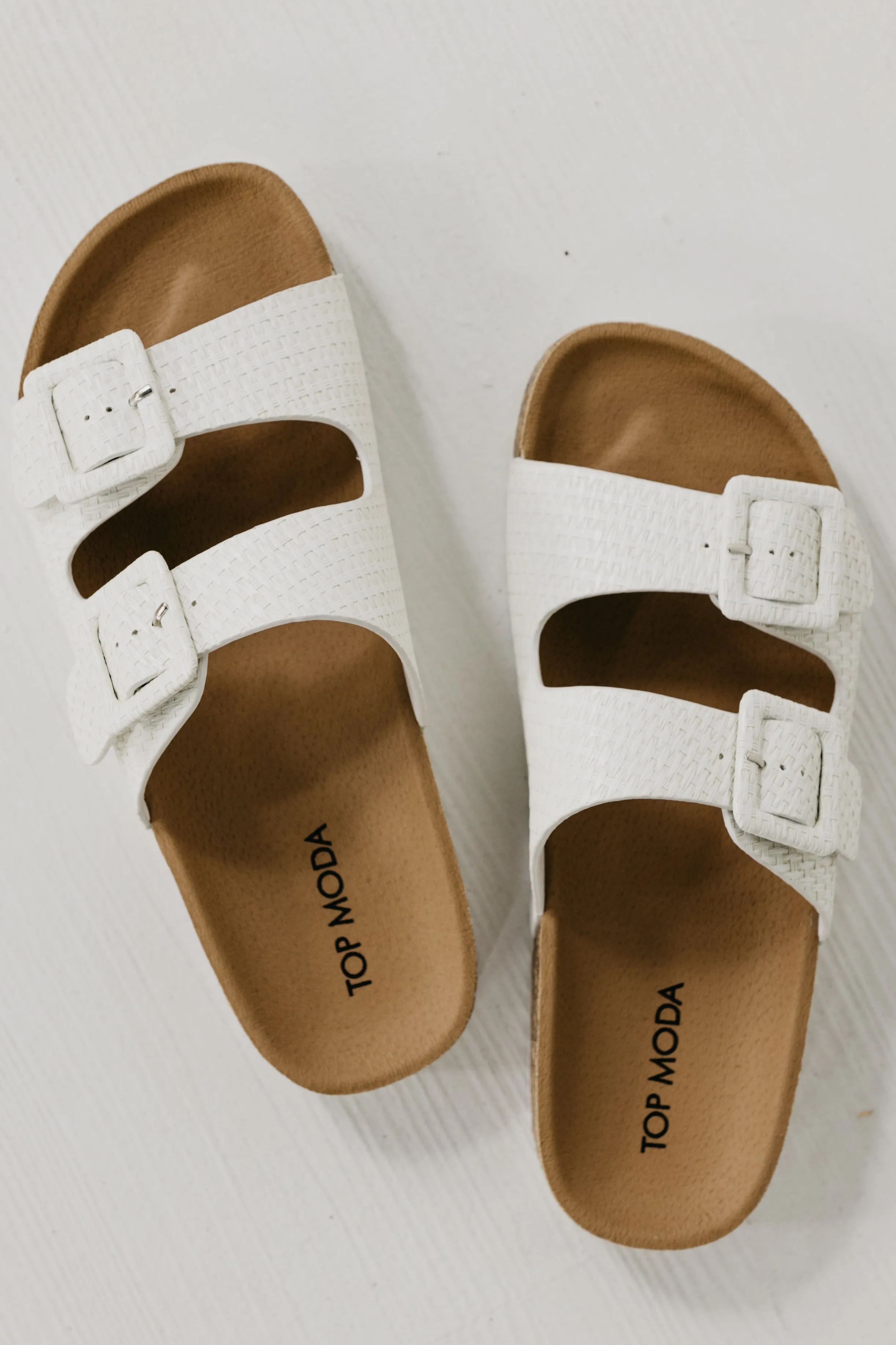 The Amara Raffia Double Strap Sandal