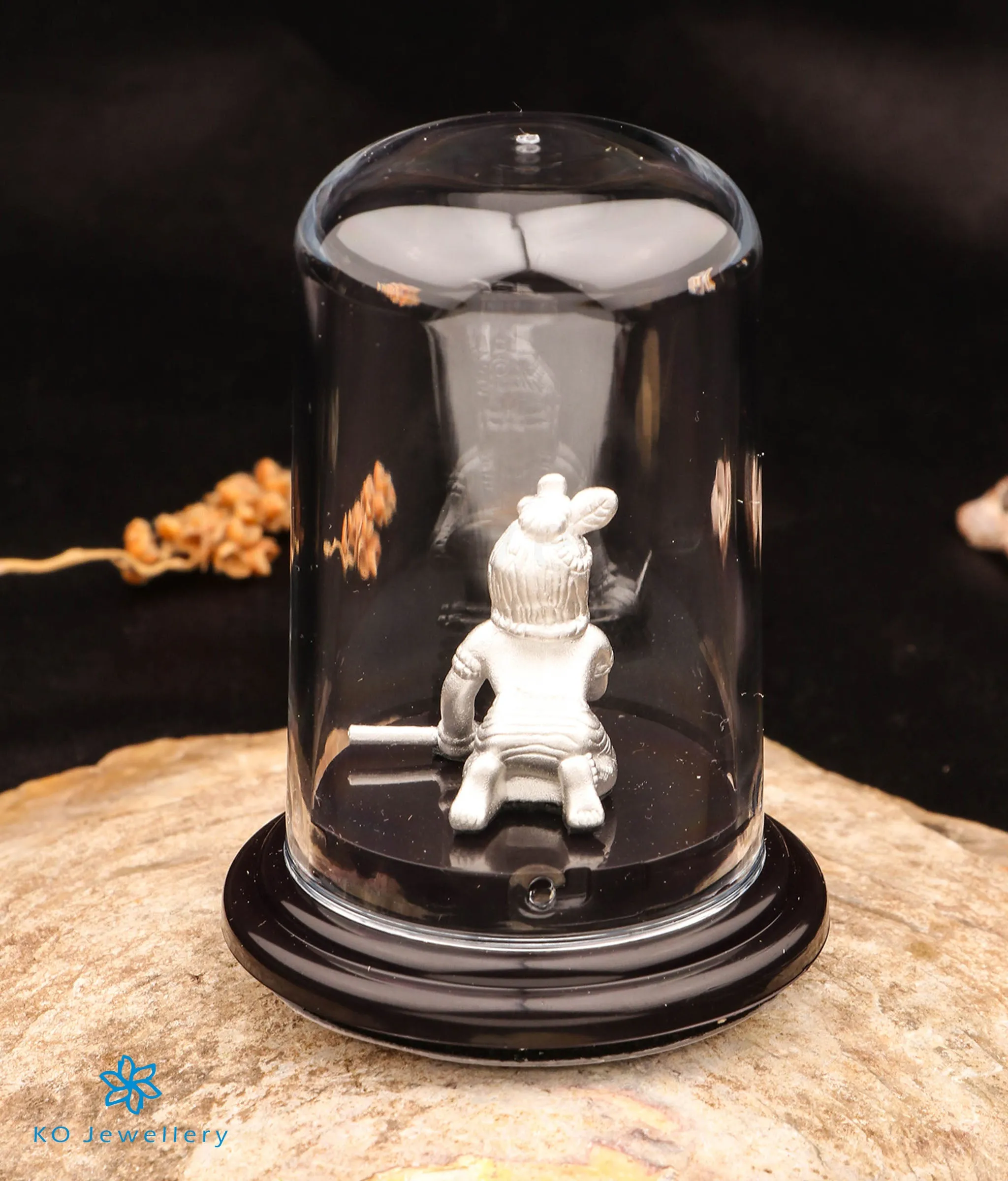 The Bal Krishna 999 Pure Silver Idol (2.75 inches)