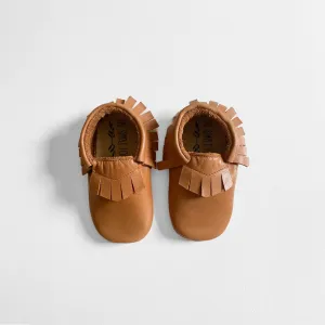 The Soft Sole Moccasin - Tan
