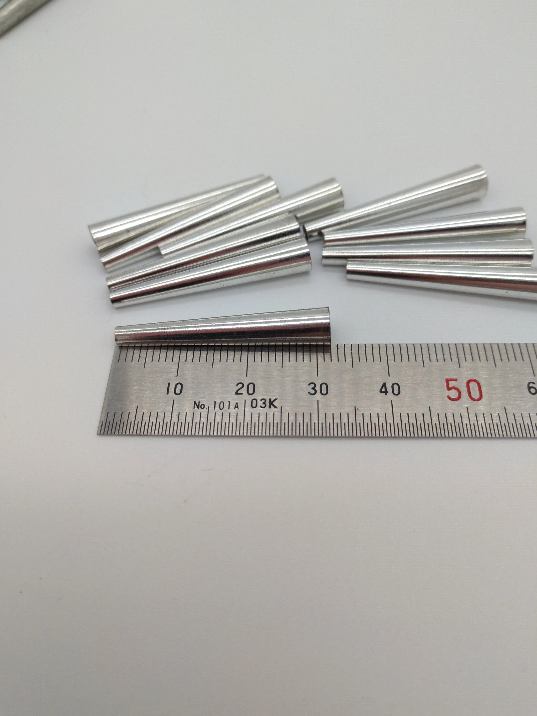 Tin Cones Polished Select packages of 20 or 50 pcs. Sizes 1 1/4", 1 1/4", and 1 3/8", Regalia, Fringes, Decorations, Jingle cones