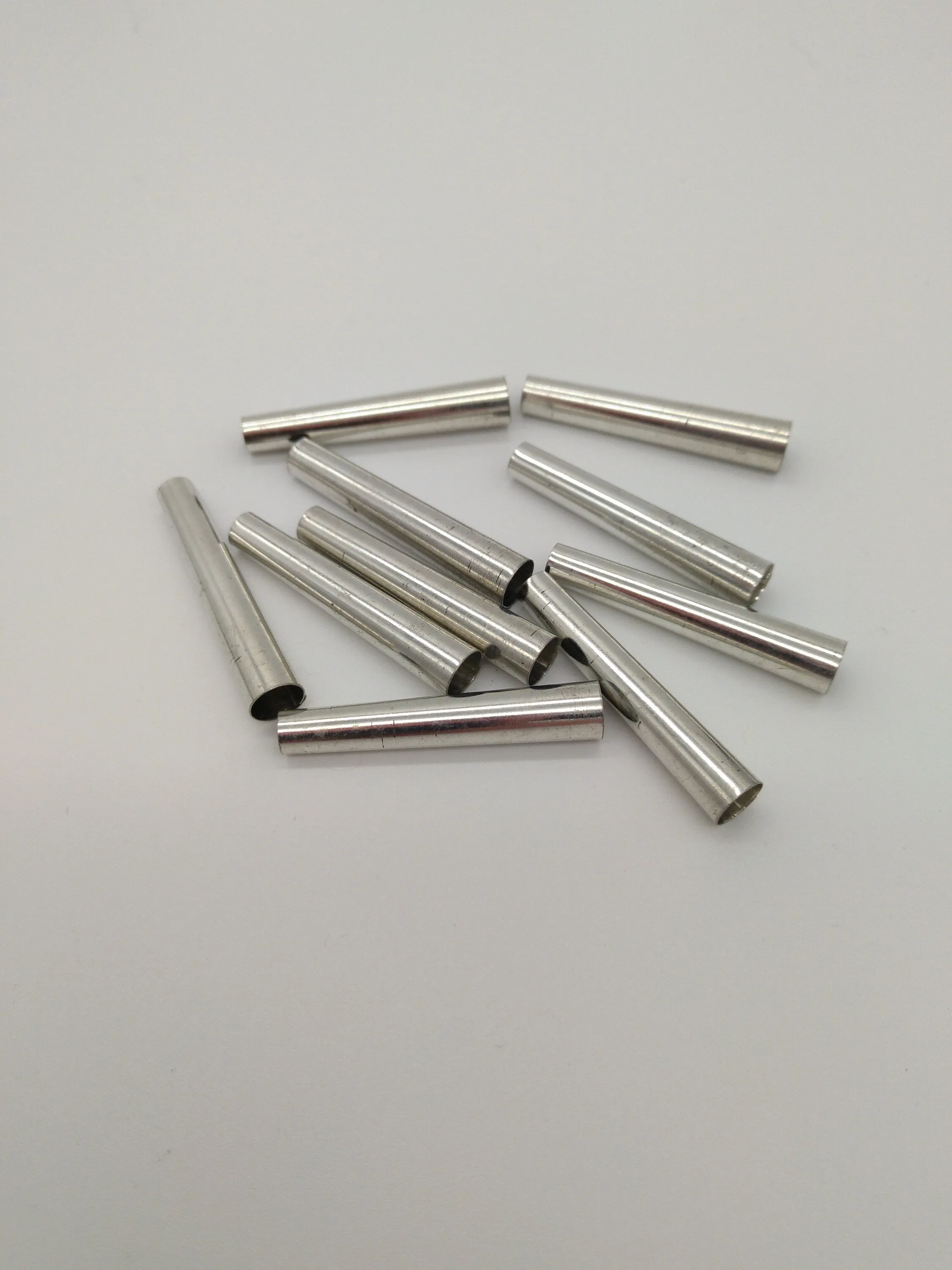 Tin Cones unpolished, Raw 1/2", 3/4", 1", and 1 1/4" packages of 20, 50, or 100, for Regalia, Trim  Fringes, and sound