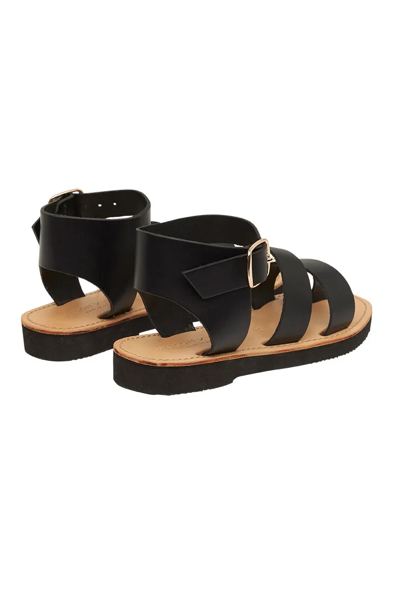 TOE GRAB SANDAL - BLACK