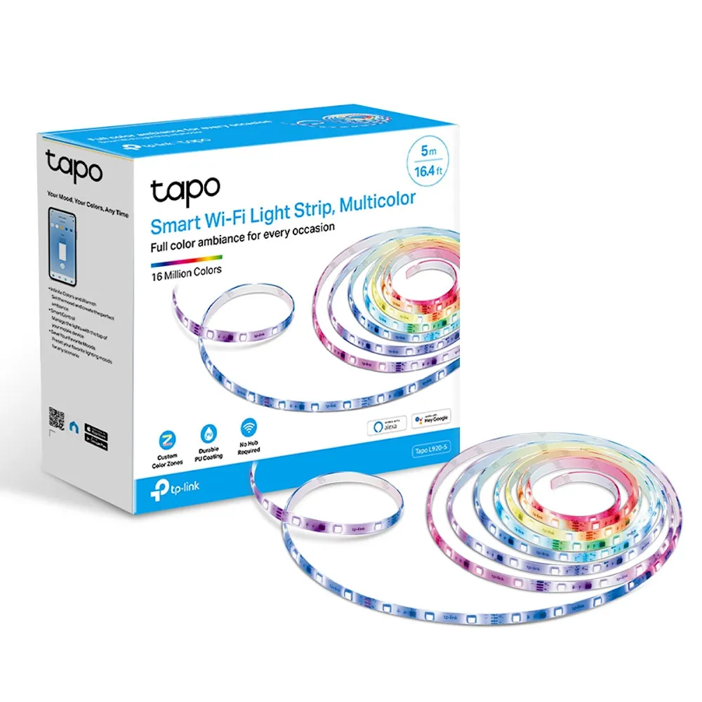 Tp Link Tapo L920-5 Smart Wi-Fi Light Strip Multicolour 5M