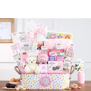 Ultimate Baby Girl Gift Basket