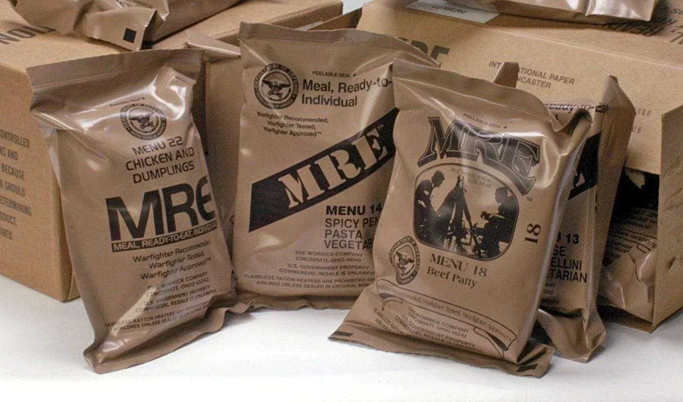 USA Military MRE Meal ready to eat Set 2027 BBD