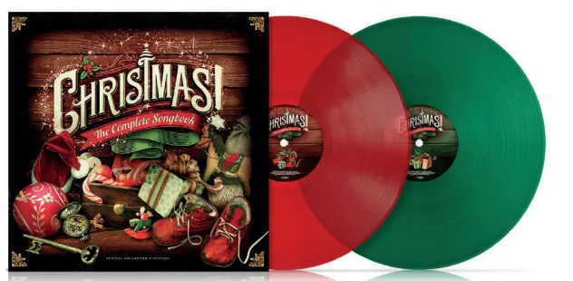 VARIOUS ARTISTS - Christmas (Transparent Red/Green Vinyl)