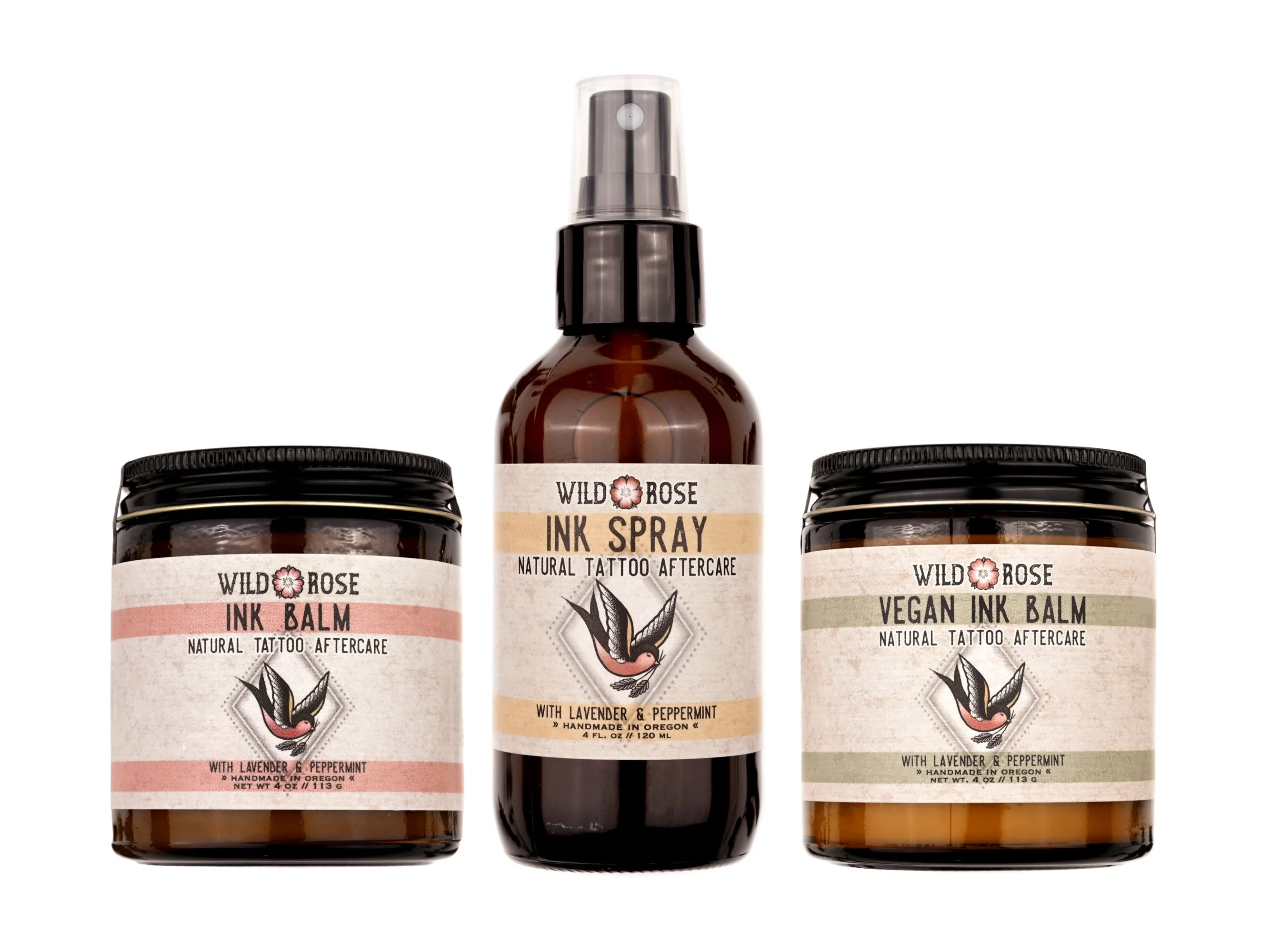 Vegan Ink Balm <br> Natural Tattoo Aftercare - 4oz // 113g - Wholesale