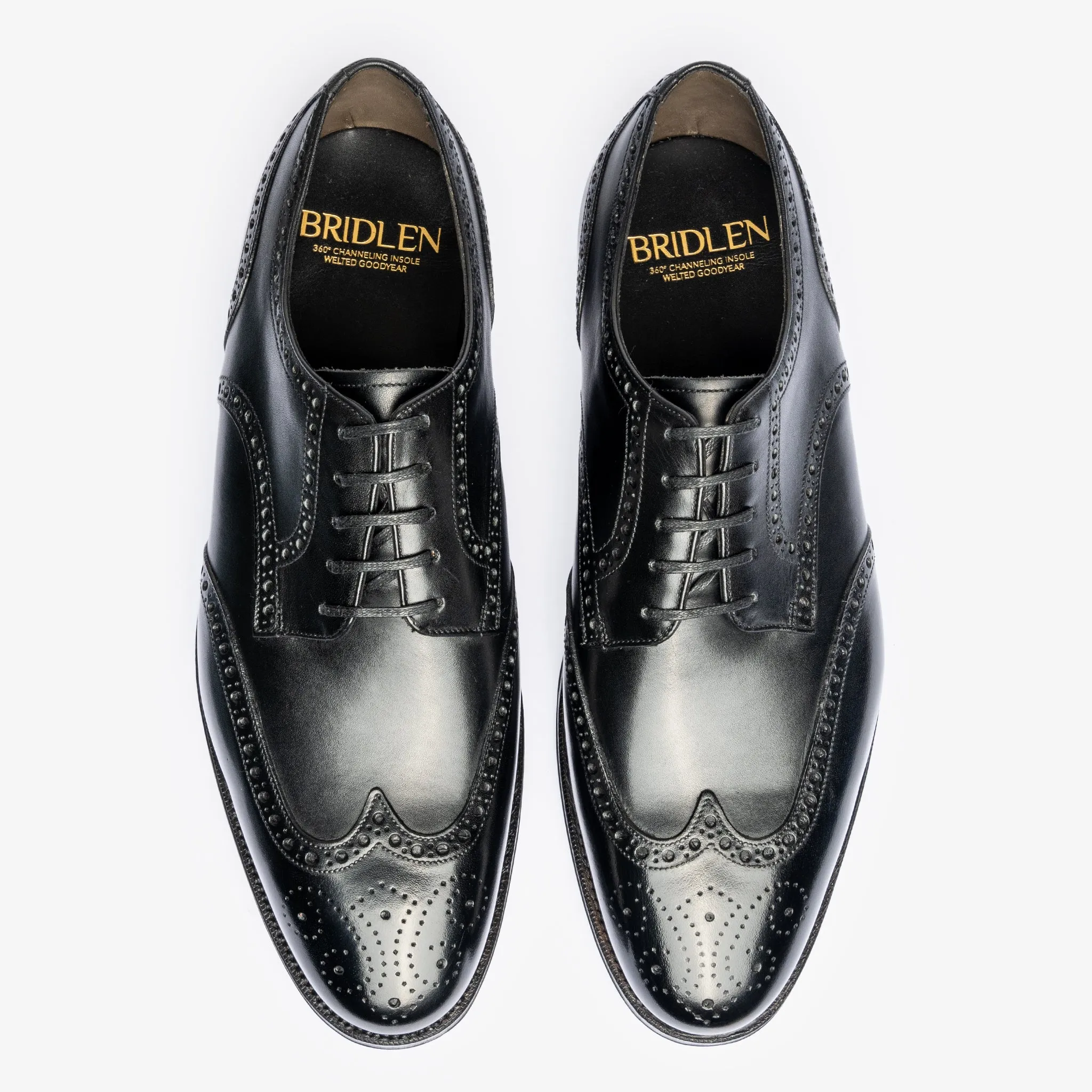 Wingtip Derby - Black - Zip Last