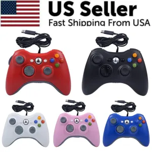 Wired Controller USB For PC Compatible With Xbox 360 / Windows 7 8 10 11 Gamepad