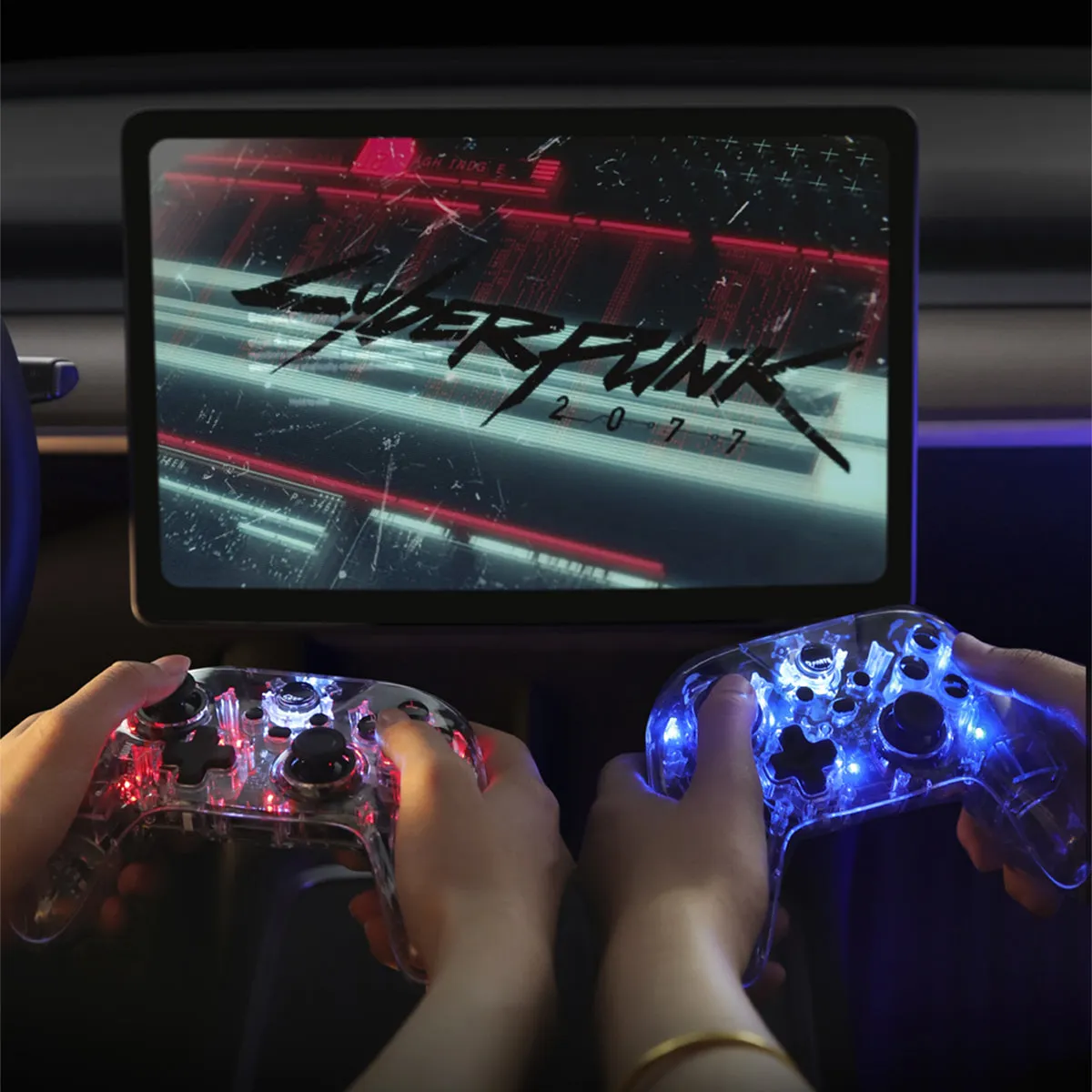 Wireless Game Controller for Tesla