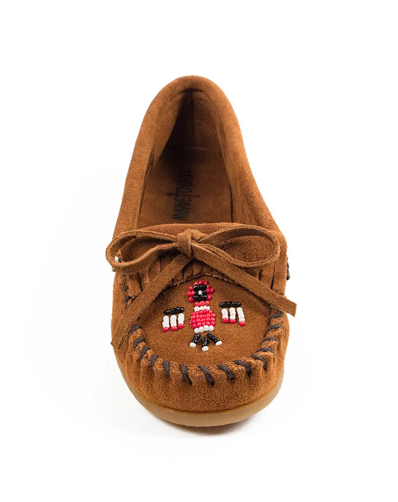 Women's Minnetonka Thunderbird II Moccasins - Brown