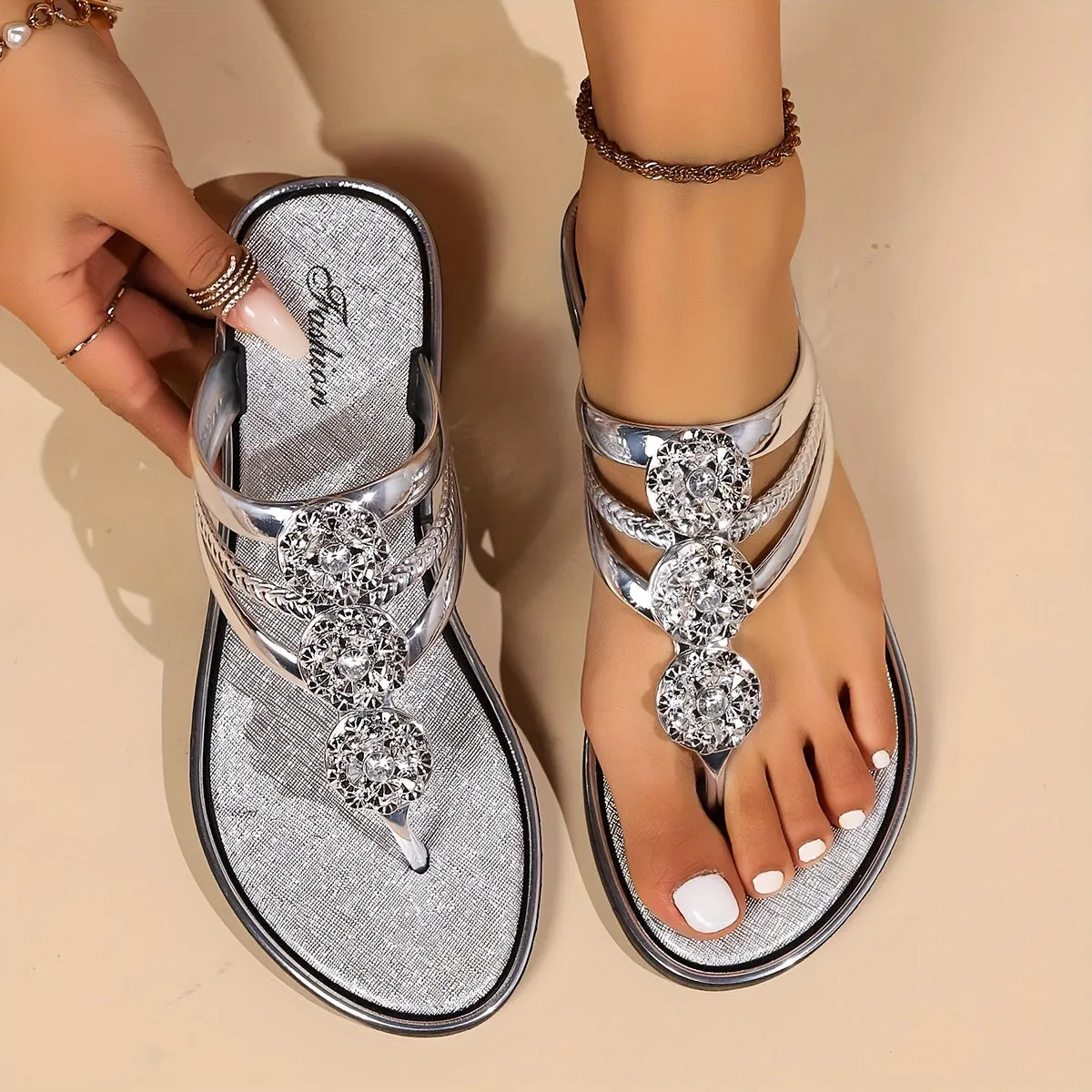 Zindra | Stylish Glam Sandals