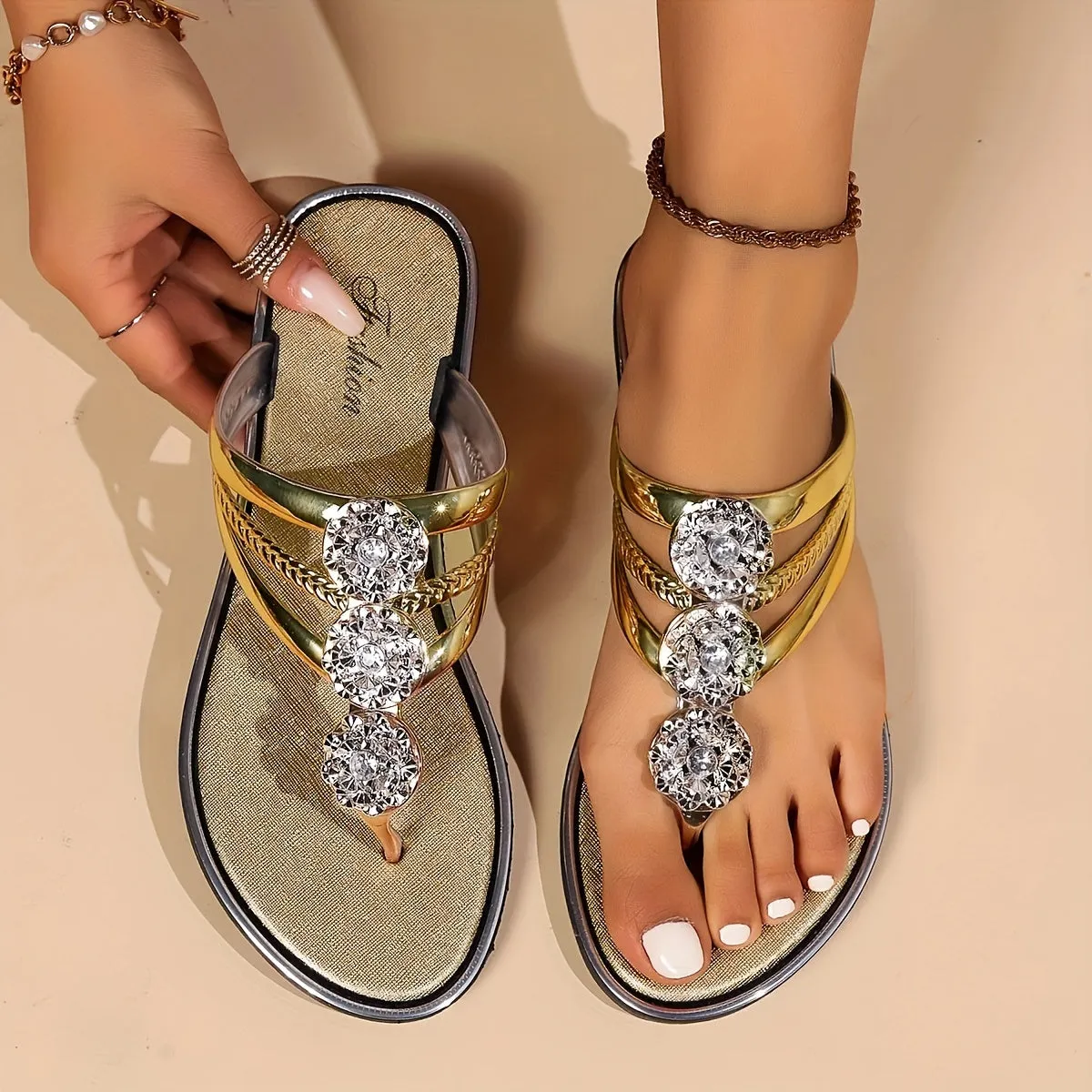 Zindra | Stylish Glam Sandals